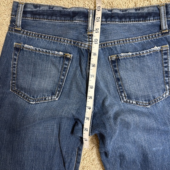 Vintage GAP Boyfriend Straight Leg Jeans 2006 Dark Wash Denim All Cotton - Picture 9 of 11